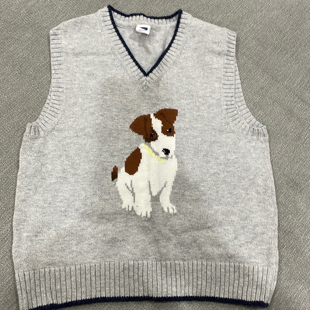 Janie and Jack boys sweater vest. Size 4.